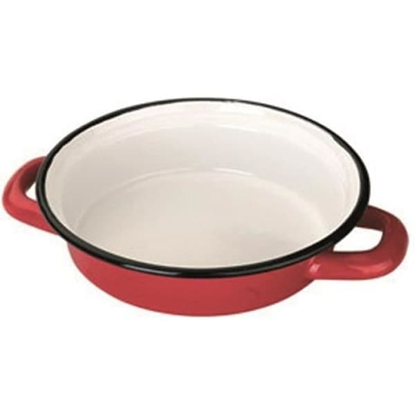 Ibili 912218 Äggfat 18 cm emaljerat stål