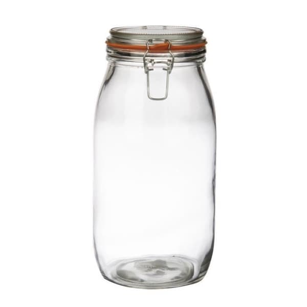 Glaskärl för Inläggningar - Vogue - 3 Liter - Frys Kompatibel - Diskmaskin - Gummitätning