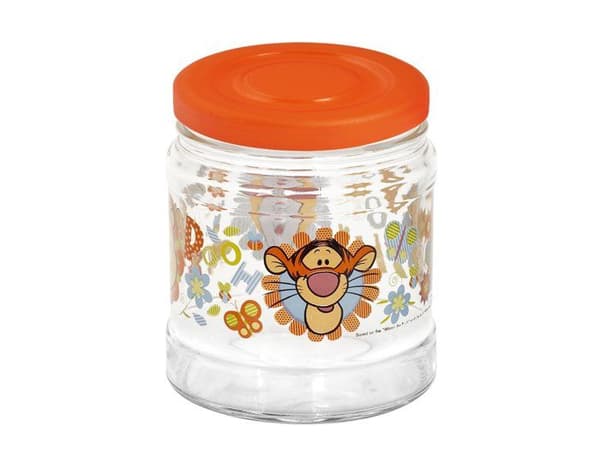 Förvaringsburkar Hem - 7504800 - Set med 6 glasburkar Winnie Cc850 Köksbehållare