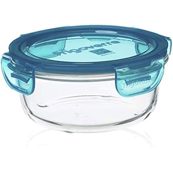 Frigoverre Evolution Matlåda - BORMIOLI ROCCO - 14x6,5cm - Glas - Transparent/Blå