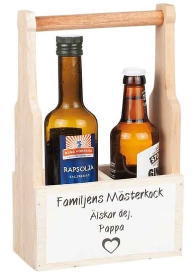 Trälåda Familjens Mästerkock Vit