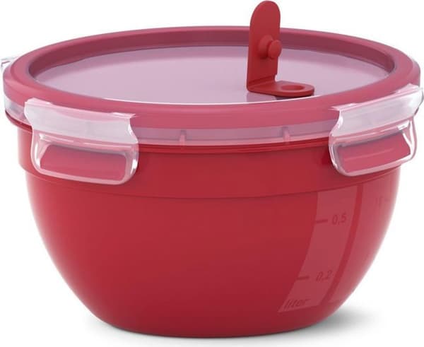 Förvaringsboxar - Emsa lufttäta lådor - N1060500 - Clip-Micro Microwave Box 1,1 L Rund