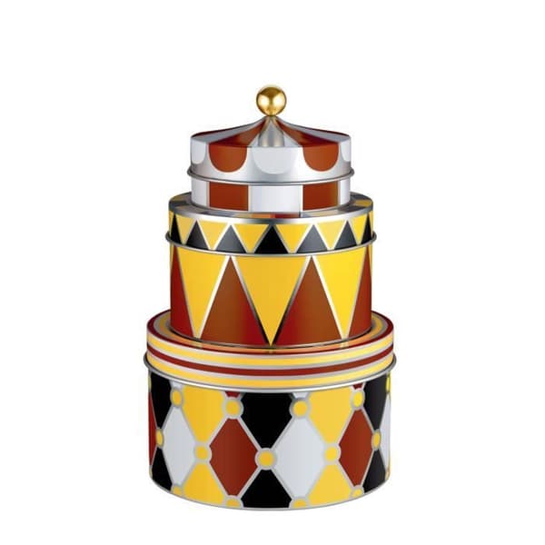 Alessi Circus Set 3 Scatole MW31S3 Multicolor Set 3 Boxar