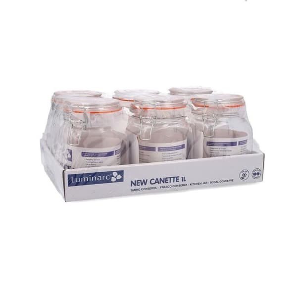 Quid Ny glasburk Transparent glasburk (1L) (Pack 6x)