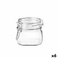 Miniatyrbild 1 av 3: Bormioli Rocco Fido Transparent Glas Matförvaringsbehållare (500 ml) (6 enheter)