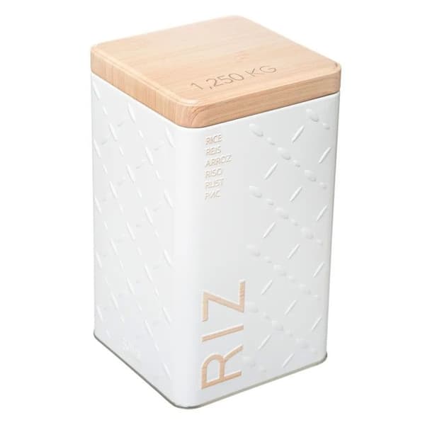 Rislåda - PARIS PRIX - Scandi - Vit - Fyrkantig - 1,25 kg