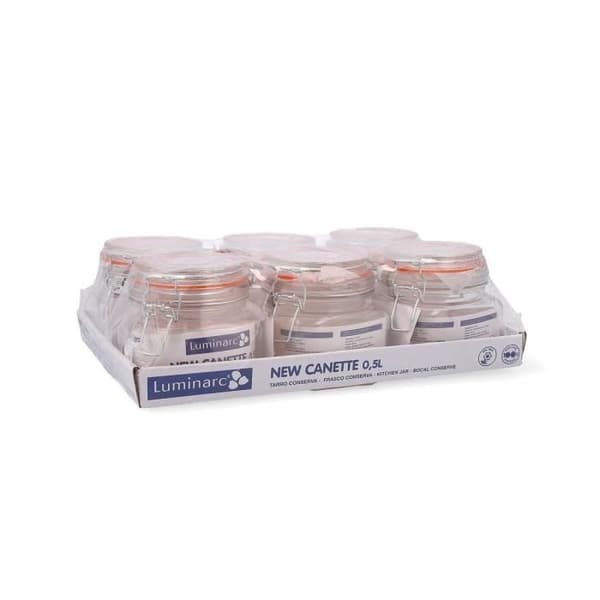 Quid Ny glasburk Transparent glasburk (0,5L) (Pack 6x)