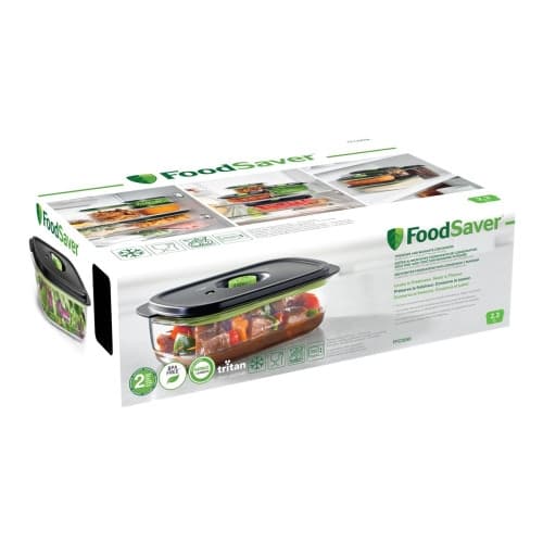 FoodSaver Preserve & Marinate FFC024X - matförvaringsbehållare - CrystalClear - 2.3 L