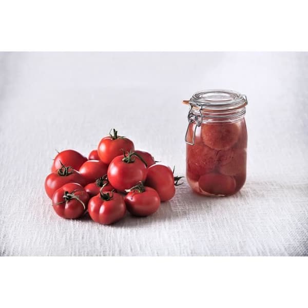 LE PARFAIT 6585002 Set med 6 glasburkar - 0,75L - D 85 - Transparent