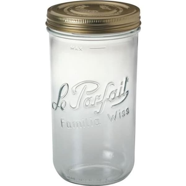 LE PARFAIT 1659599 Set med 6 glasterriner - 1,5 kg - D 110 Familia - Transparent