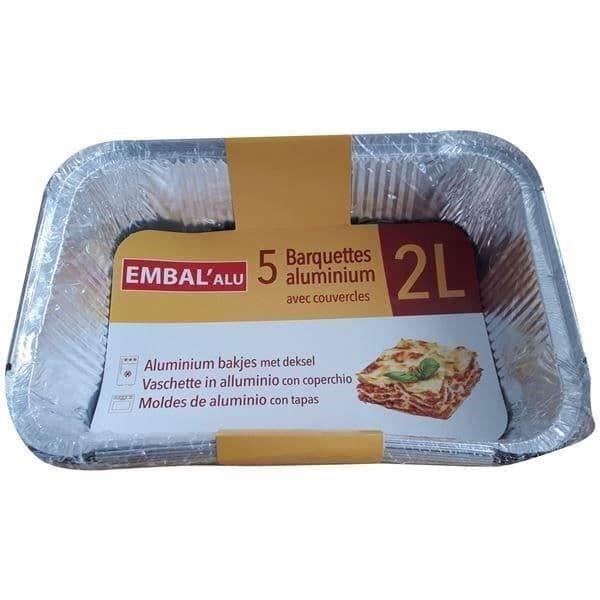 EMBAL'ALU Aluminiumbricka 2Lx5