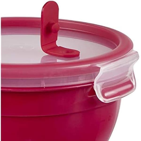 Emsa Clip&amp;Micro Food Box 2,6 L, Matförvaring, 100 % läcksäker Fresh Seal, Mikrovågskompatibel, Utan