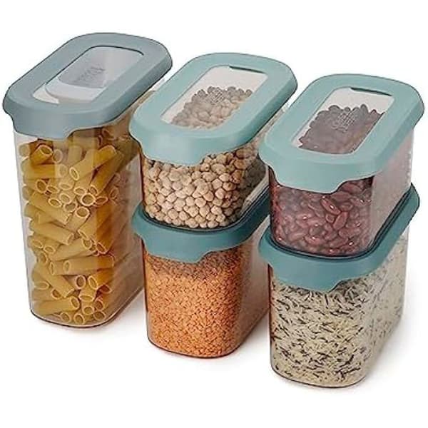 Förvaringslådor - JOSEPH JOSEPH - Skåpförvara - Airtight - Stapelbara - Set om 5