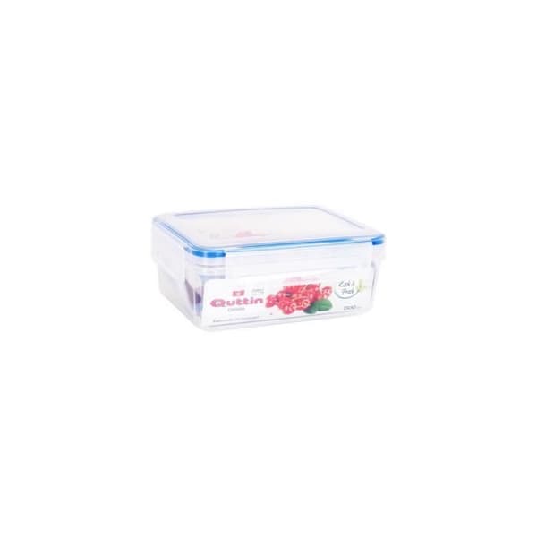 Lufttät Quttin L&amp;F Plastmatlåda 500 ml - 15 x 10 x 6 cm