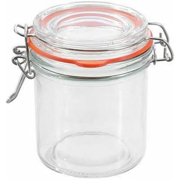 LA MEDITERRÁNEA lufttät glasburk 250 ml - flerfärgad