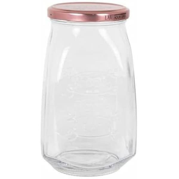 Glasburk - INDIEN - Set med 12 - Transparent - 1,05 l - Flerfärgad