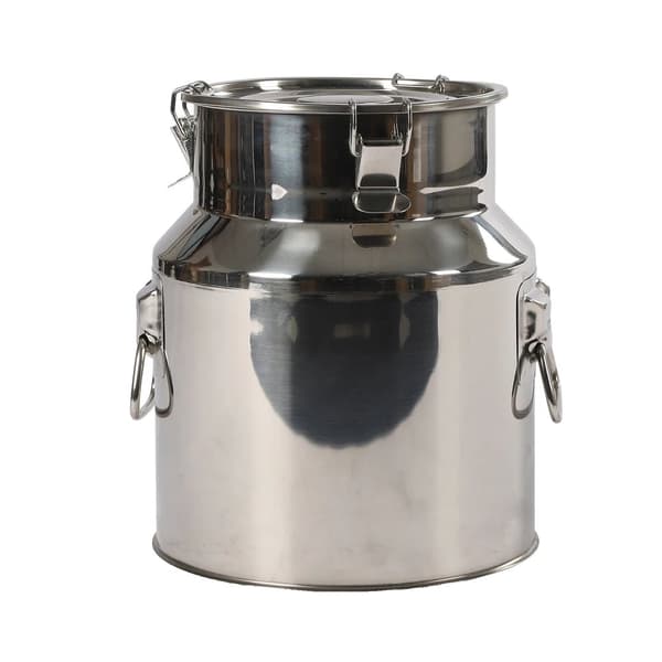 Rustfrit Stål Tæt Bucket, Lufttæt Design, Holdbar Konstruktion,14 l