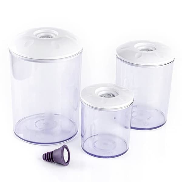 Magic Vac SET 3 FAMILIY 0,75 l + 1,5 l + 3 l Vakuumbehållare
