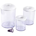 Miniatyrbild 1 av 3: Magic Vac SET 3 FAMILIY 0,75 l + 1,5 l + 3 l Vakuumbehållare
