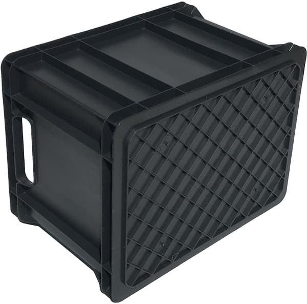 FÖRVARINGSBEHÅLLARE 400x300x320 SVART