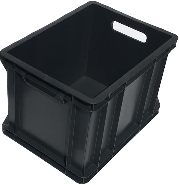 FÖRVARINGSBEHÅLLARE 400x300x320 SVART