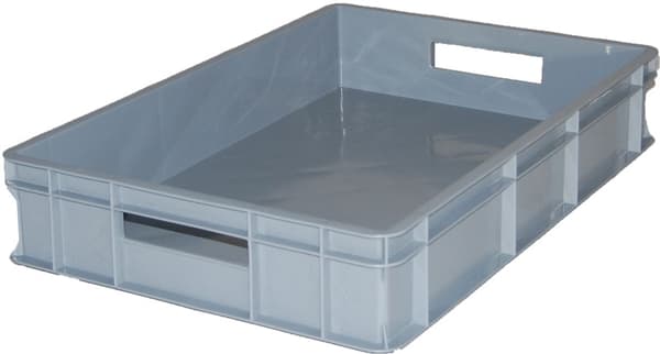 PLASTBEHOLDER 600x400x110 GRÅ