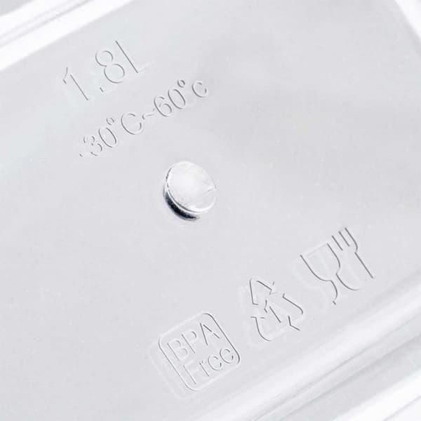 HERMETISK BEHOLDER TIL LØSE PRODUKTER 1,8L MISTY