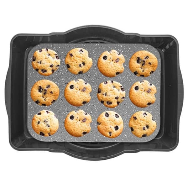 REKTANGULÆR KAGE-SNACKBEHOLDER 45x35cm 154033