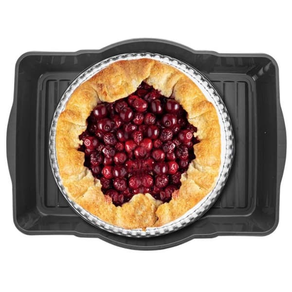 REKTANGULÆR KAGE-SNACKBEHOLDER 45x35cm 154033