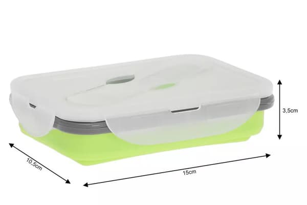 SILIKON VIKBAR LUNCHBOX KLAUSBERG KB-7021