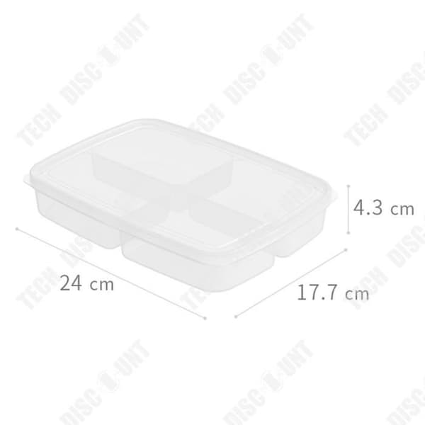 TD® Sub-food kylskåp förvaringsbox med lock förvaringsbox ovanpå vattentät fack finish box