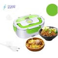 Miniatyrbild 2 av 4: I® Elvärme Bento Box för Hushållsbox / Lätt att bära Uppvärmd Bento Box Grön och Vit