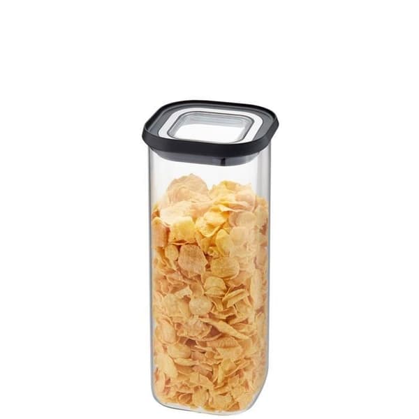 Förvaringslåda - GEFU - PANTRY - 1900 ml - Borosilikatglas - Stapelbar och hermetisk