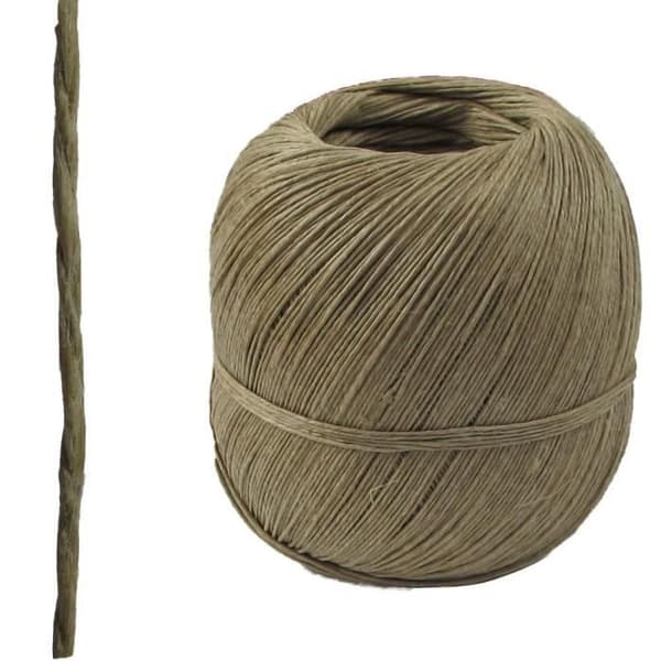 Kabel Tråd Polerad N10 - Brun - Rulle 100 Gram