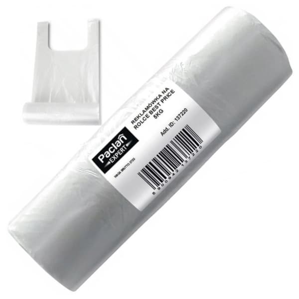 Plastikpose på rulle med 120 stk.