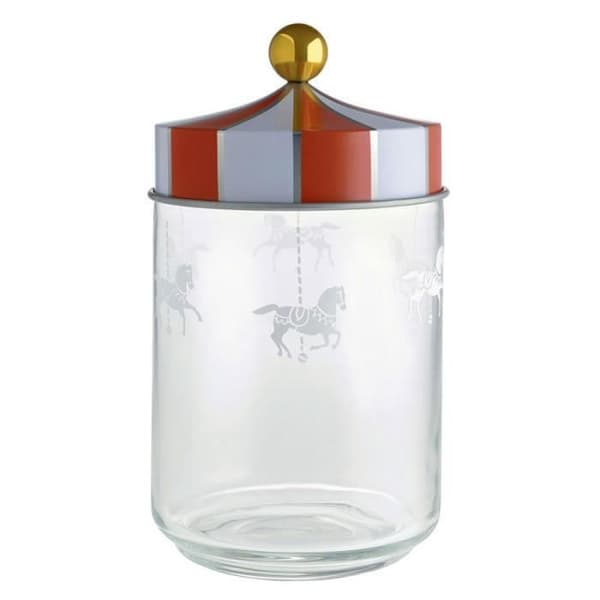 Circus Köksgryta 100 cl Transparent, Blå, Röd
