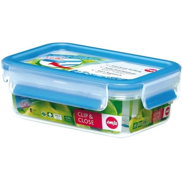 Rektangulär Clip &amp; Close-låda - 0,55 L