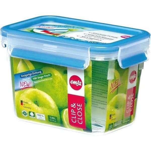 Hög rektangulär plåt - 1,1 L