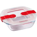 Miniatyrbild 1 av 6: PYREX Fyrkantigt fat 14x12x4 cm + Cook &amp; Heat lock