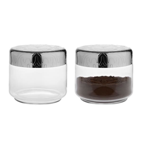 Alessi MW21-50 Dressed - Pot H. 9 Transparent Lufttät kastrull med lock