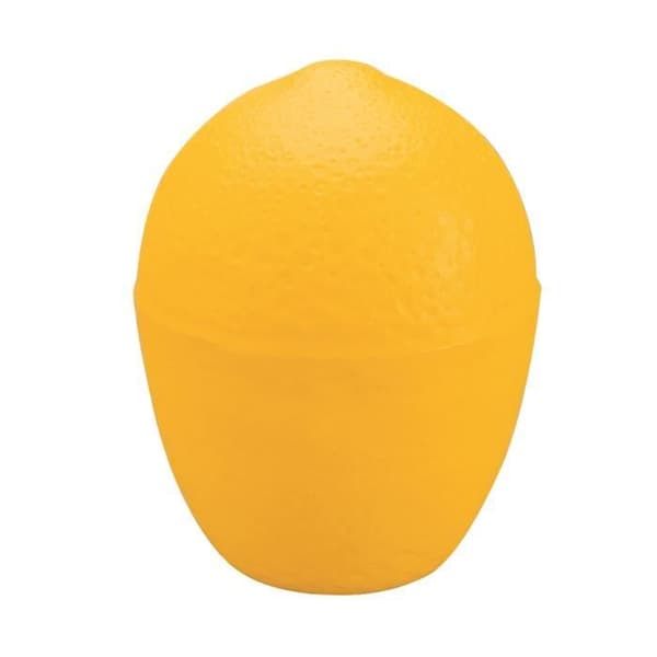 Förvaringslåda - CITRON - Diameter 9 cm - Plast - Gul