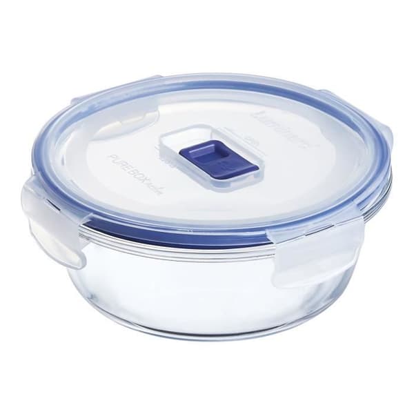 Rund plåt 67cl Pure Box Active - Luminarc - extra motståndskraftig och lufttätt härdat glas