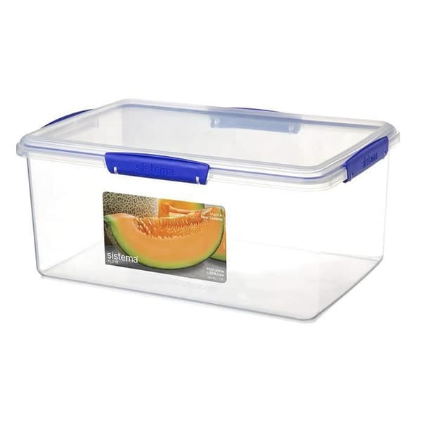 Sistema SI Förvaringslåda, Plast, Transparent, 35,5 x 23,5 x 16 cm - 1880