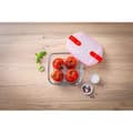 Miniatyrbild 3 av 6: Rektangulär låda med lock - PYREX - 1451021 - 20 x 17 cm - 1 L - Cook &amp; Heat - Bas i borosilikatglas