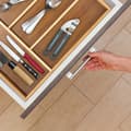 Miniatyrbild 4 av 6: Relaxdays Bestick Organizer i Natural Bamboo Köksredskapsbricka - 10018886
