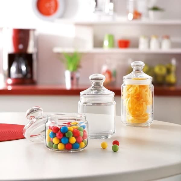 Förvaringsburk i glas 1,5L Pure Jar Club Luminarc