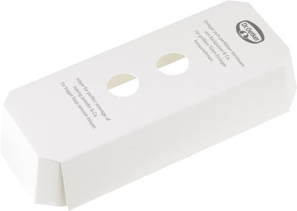 Dr. Oetker - 4611 - Retro Förvaringslåda, Tole, Flerfärgad, Vit 18,2 x 13,8 x 7,5 cm
