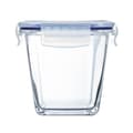 Miniatyrbild 2 av 4: LUMINARC Fyrkantig låda Ren låda aktiv 75 cl transparent + transparent och blått lock