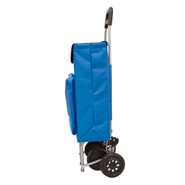 CARRO COMPRA 4R.TERMO AZUL