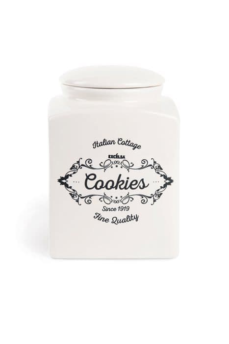 Förvaringslådor - Excelsa lufttäta lådor - 62156 - Fin Quality Biscuit Box, keramik, Vit